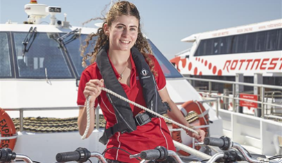 person with outdoor and boat setting