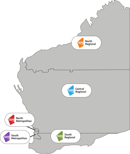 WA Region Map