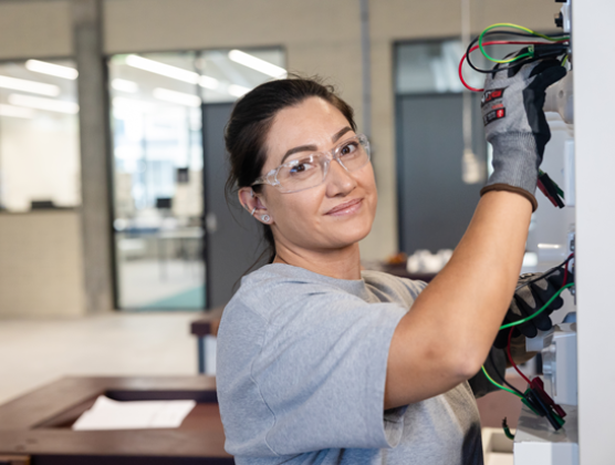 Female electrician